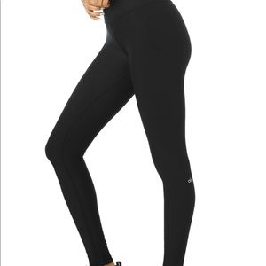 ALO high waisted black airlift leggings - sold out online!